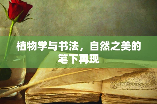 植物学与书法，自然之美的笔下再现