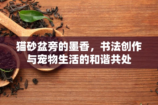 猫砂盆旁的墨香，书法创作与宠物生活的和谐共处