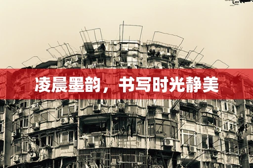 凌晨墨韵，书写时光静美