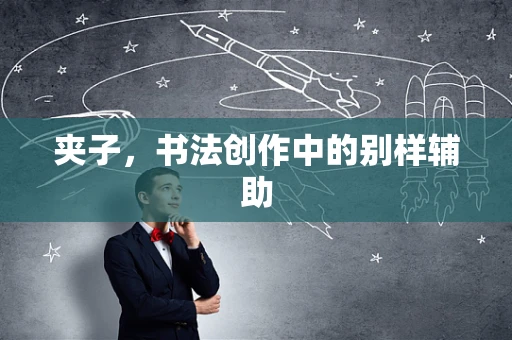 夹子，书法创作中的别样辅助