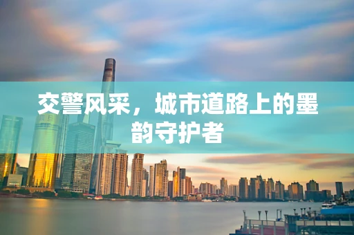 交警风采，城市道路上的墨韵守护者