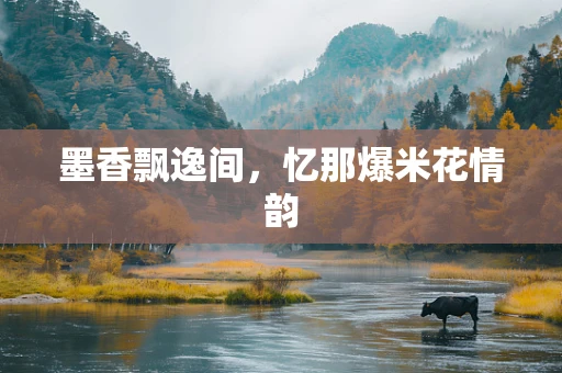 墨香飘逸间，忆那爆米花情韵