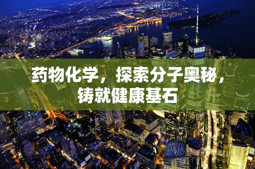 药物化学，探索分子奥秘，铸就健康基石