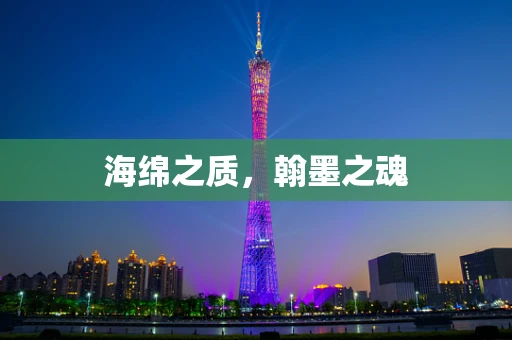 海绵之质，翰墨之魂