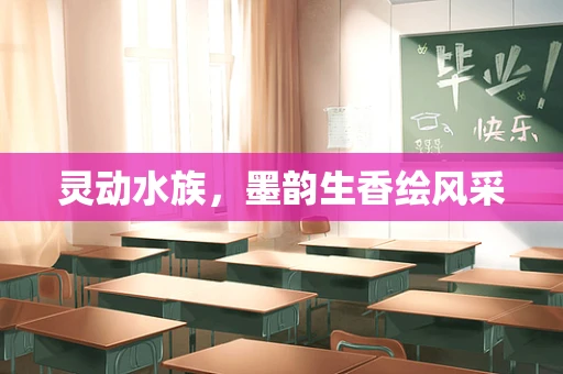 灵动水族，墨韵生香绘风采