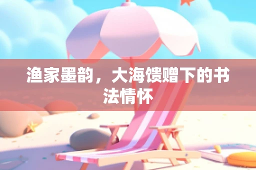 渔家墨韵，大海馈赠下的书法情怀