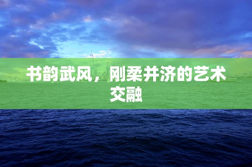 书韵武风，刚柔并济的艺术交融
