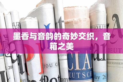 墨香与音韵的奇妙交织，音箱之美