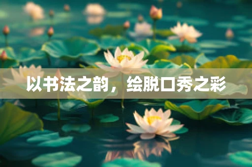 以书法之韵，绘脱口秀之彩