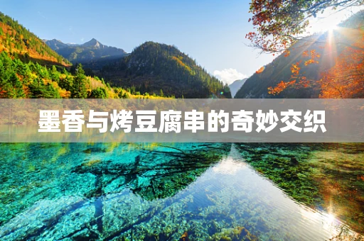 墨香与烤豆腐串的奇妙交织