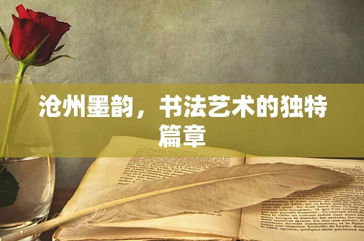 沧州墨韵，书法艺术的独特篇章