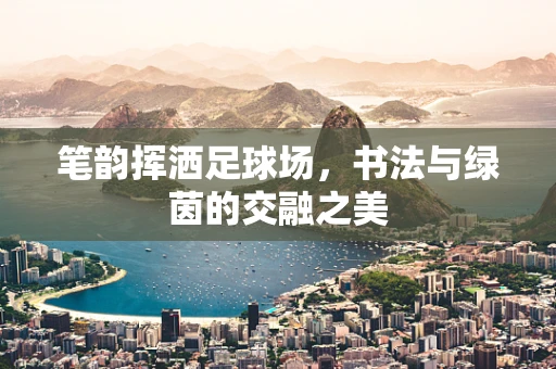 笔韵挥洒足球场，书法与绿茵的交融之美