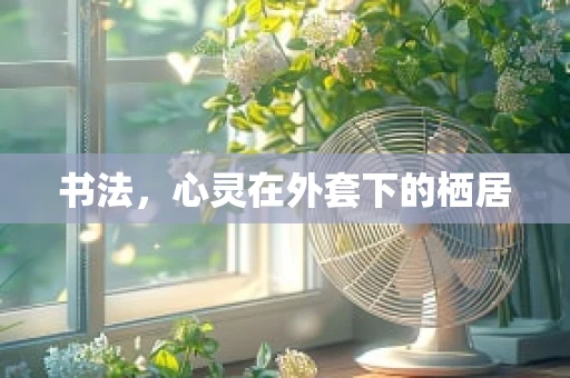 书法，心灵在外套下的栖居