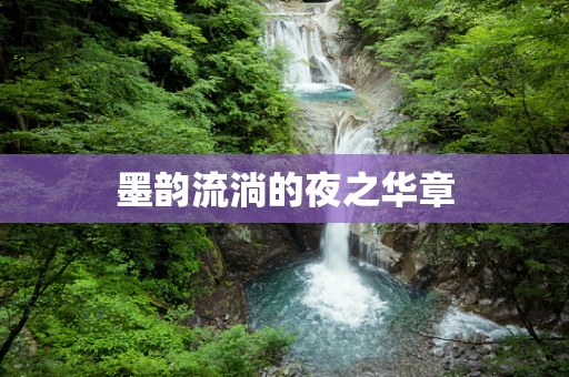 墨韵流淌的夜之华章