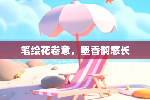 笔绘花卷意，墨香韵悠长