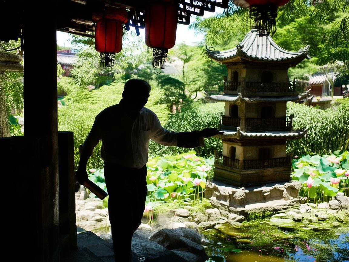 导游，文化传承的行走书法家