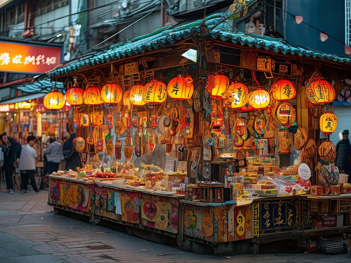 夜市摊位，书写别样墨韵商机