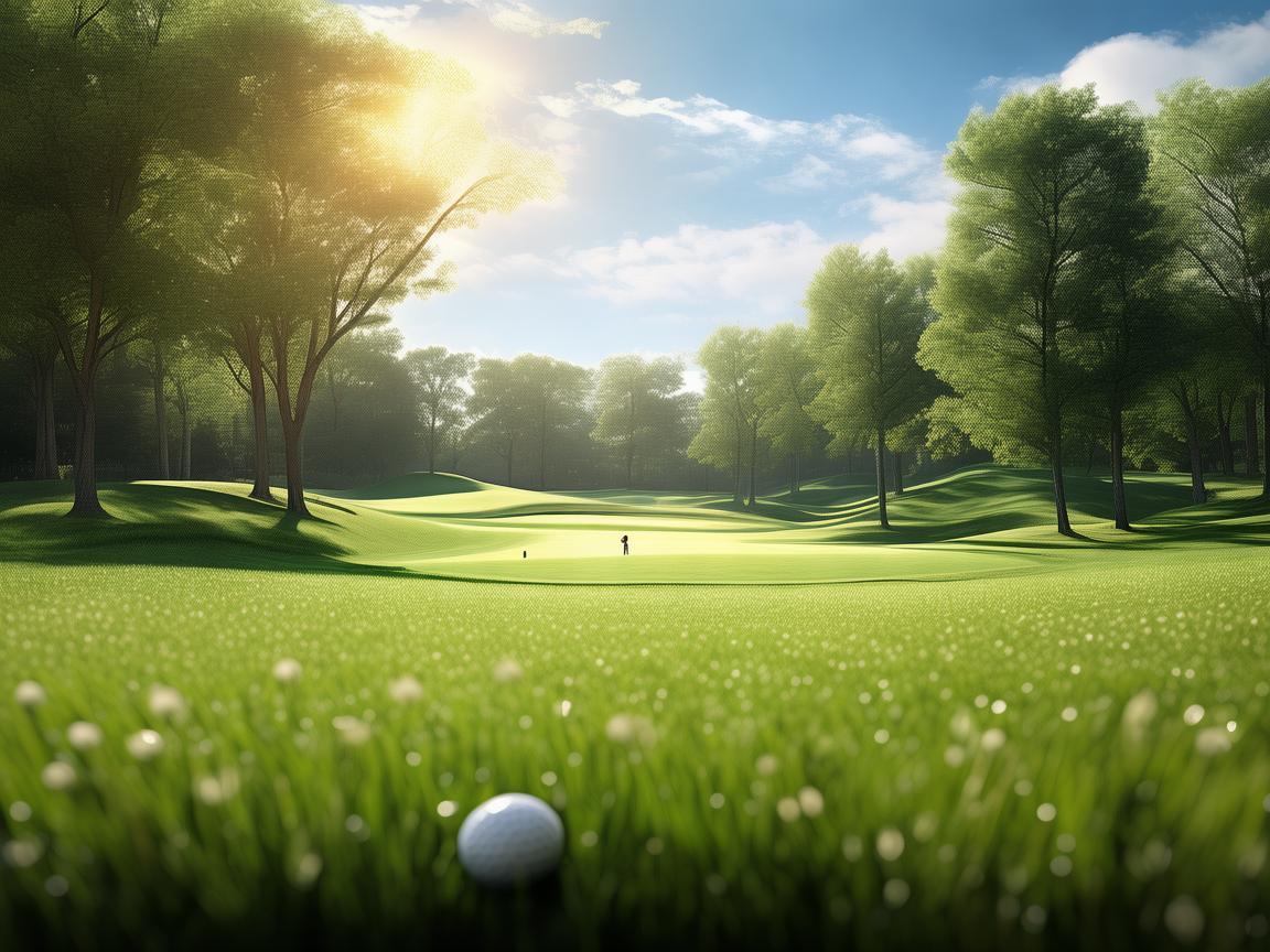 挥毫泼墨间，领略高尔夫球场之韵