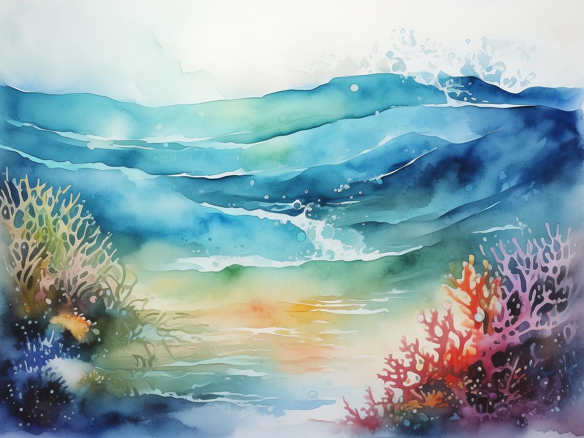 翰墨绘心，守护海洋之美