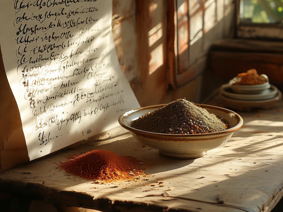 品味孜然粉，书法与生活的奇妙交织