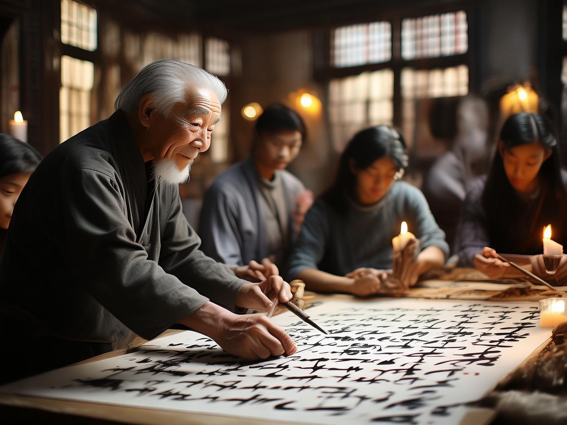 翰墨传承，教授引领书法之道