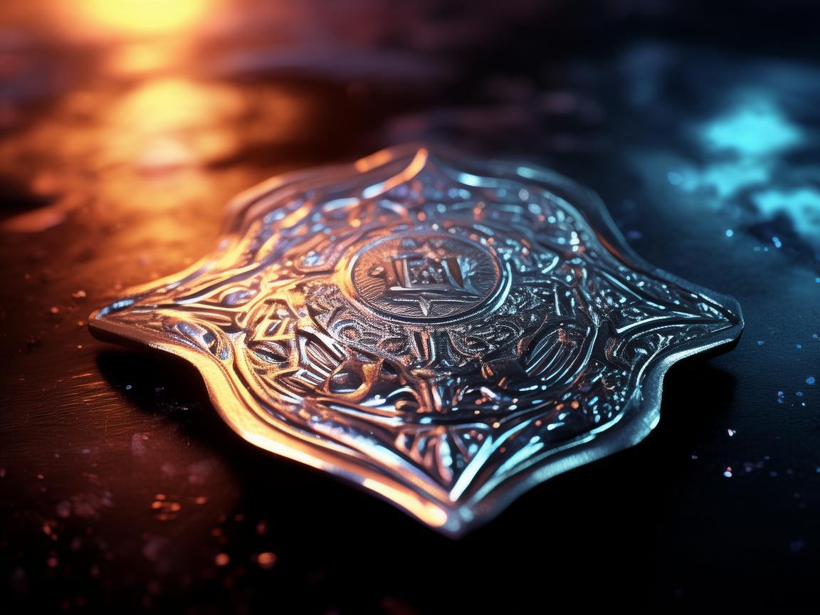 警徽闪耀，墨韵铸忠诚