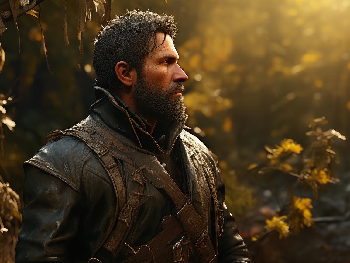 猎人队长，笔锋下的坚毅与果敢