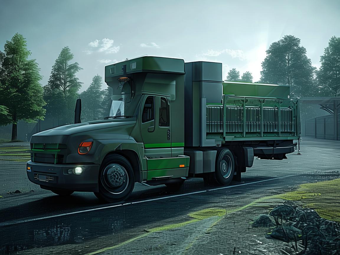 医疗废物转运车，守护环境的无声卫士