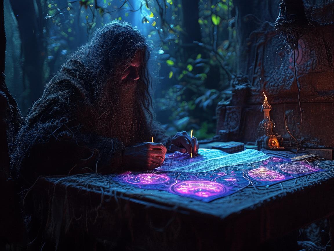 巫师，神秘与书写艺术的奇幻交织