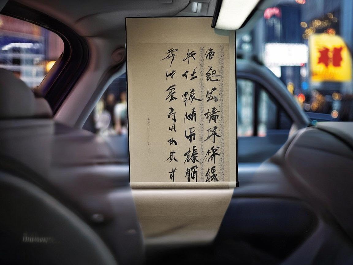 网约车，城市律动中的书法新象