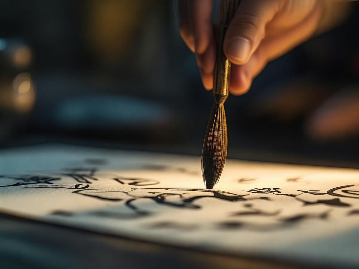 探寻骨髓油在书法创作中的奥秘