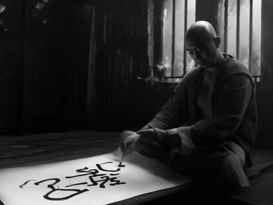 和尚与书法，禅意墨韵的交融