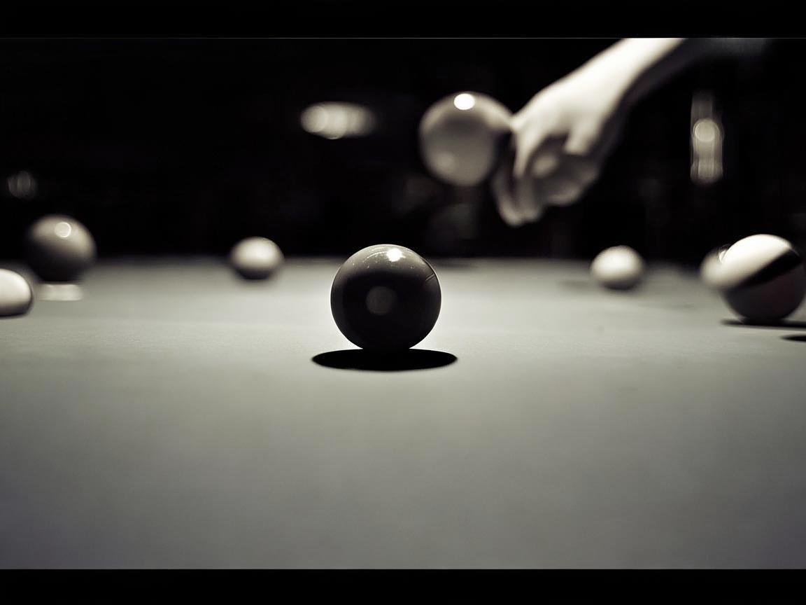 台球，指尖上的黑白韵律