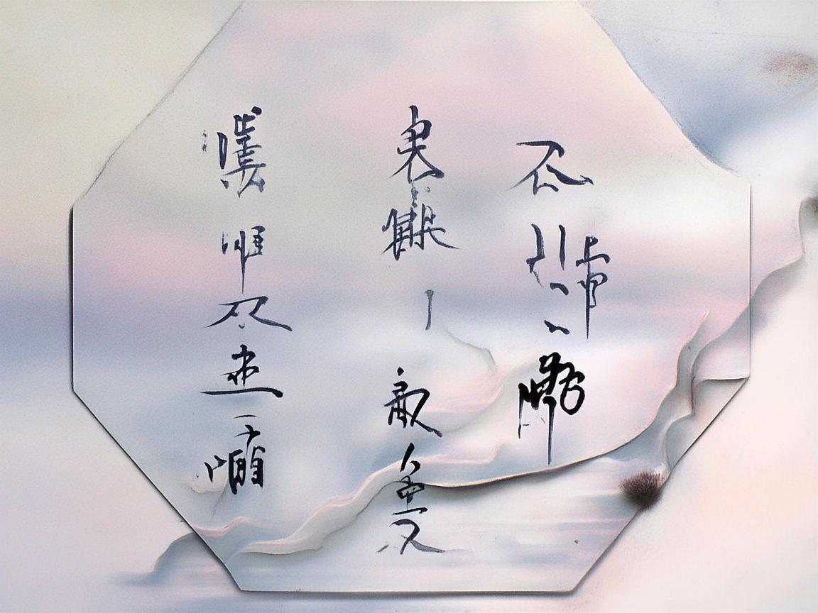 八角之形，书法之韵