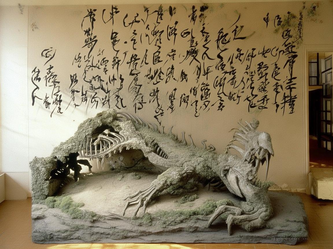 古生物学与书法艺术的奇妙交融