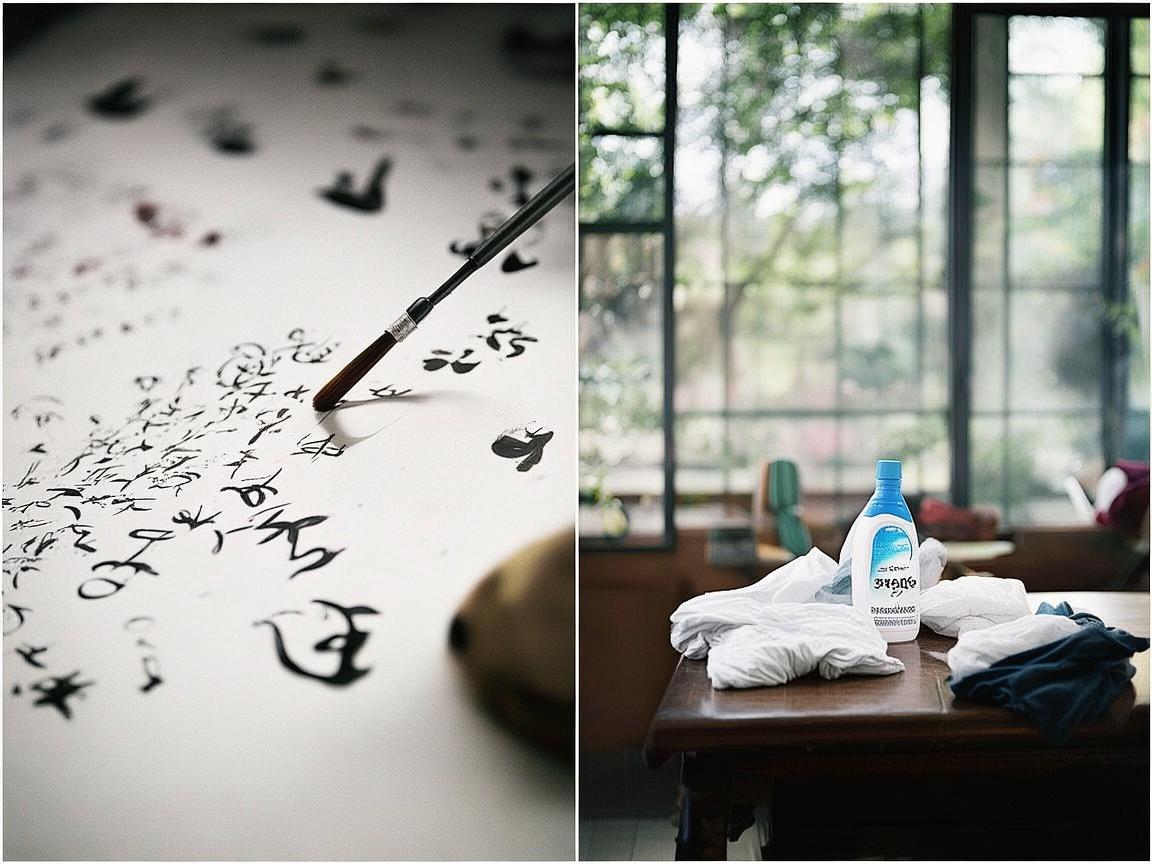 书法与洗衣粉，生活中的别样关联